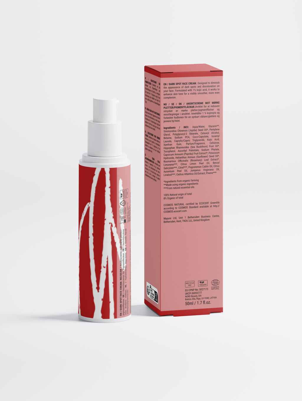 Dark Spot Face Cream with Kojic Acid